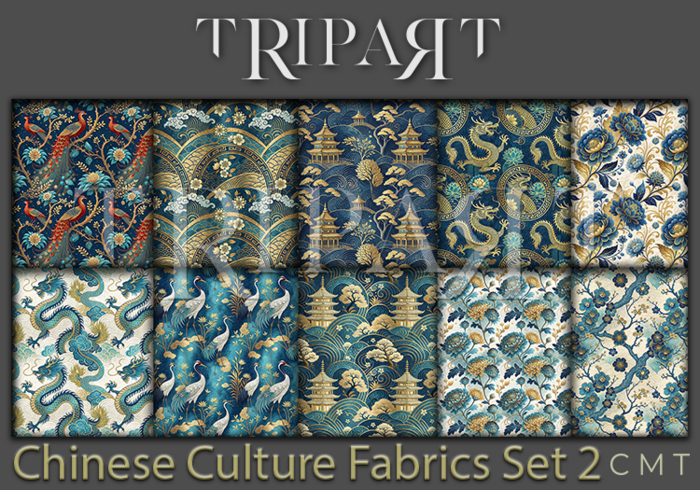 ..::TRIPART::.. Chinese Culture Fabrics Set 2
