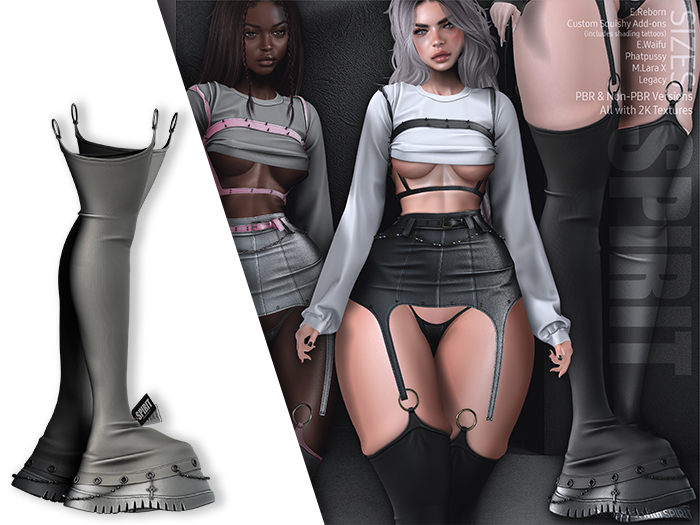 SPIRIT - Snov boots [GRAY]