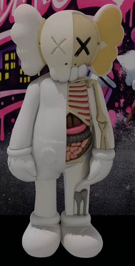 WHITE KAWS