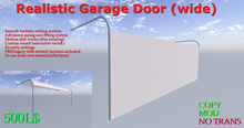 Realistic Garage Door Wide