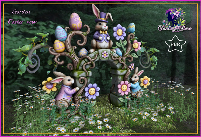 Fantasy Store Garden Easter new