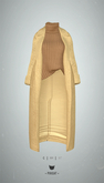 -Pixicat- Robin Coat (YellowPale)