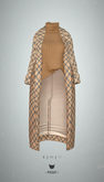 -Pixicat- Robin Coat (TartanTan)