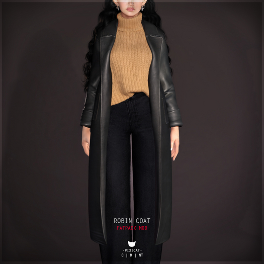 -Pixicat- Robin Coat (LightBlue)