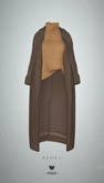 -Pixicat- Robin Coat (Brown)