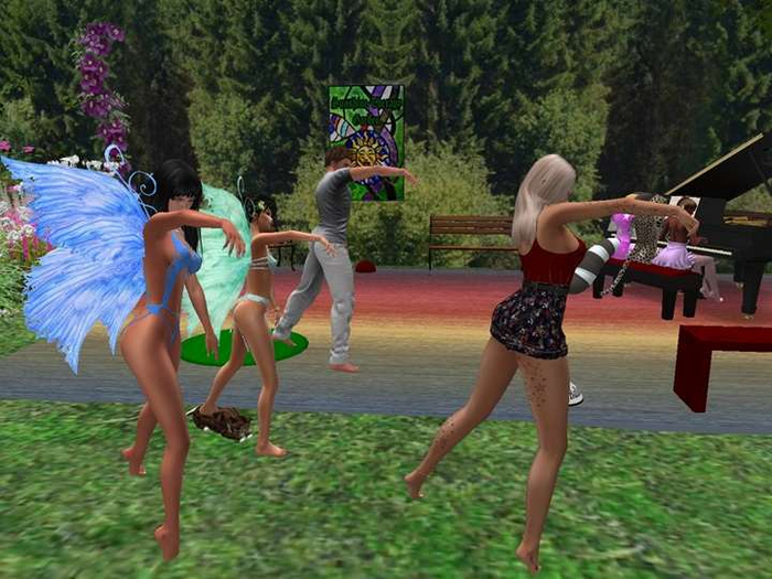 BALLET group dance ball