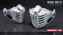 MASK MK-77 Respirator (WHITE + PBR) [Neurolab Inc.]