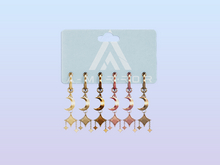 A.MIRROR - Lunar Sky Earrings GOLD