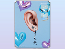 A.MIRROR - Lunar Sky Earrings DEMO