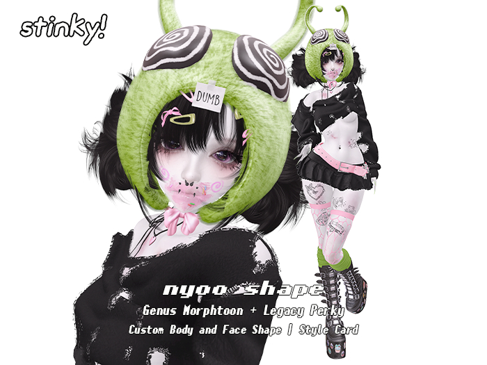 stinky! nyoo shape. genus morphtoon 