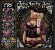 Applier Fit: Flannel Country Queen - [Lyrieal] - Bom - Omega - System - Wylde Candy 