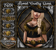Applier Fit: Flannel Country Queen - [Lemonade] - Bom - Omega - System - Wylde Candy