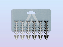 A.MIRROR - Aurea Koi Fishbones Clip Silver