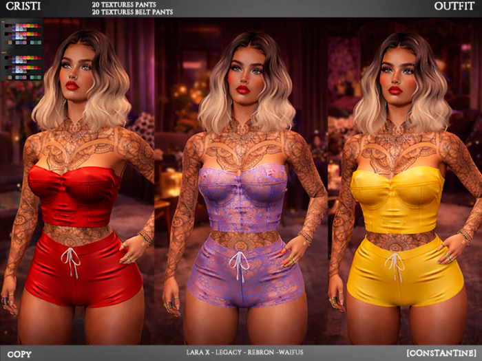 [CONSTANTINE] CRISTI OUTFIT FULLPACK
