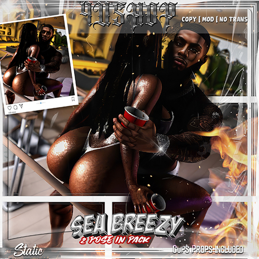 4UShop- Sea Breezy C Pose