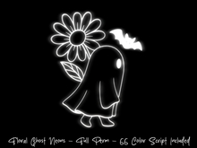 ~ VV ~ Floral Ghost 5 - Neon - Full Perm