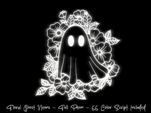 ~ VV ~ Floral Ghost 4 - Neon - Full Perm