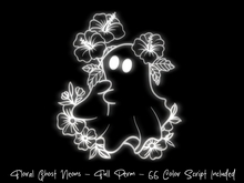 ~ VV ~ Floral Ghost 3 - Neon - Full Perm