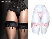 SOJOUR - Feyre garters - pink