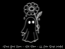 ~ VV ~ Floral Ghost 1 - Neon - Full Perm