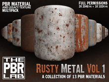 The PBR Lab - Rusty Metal Vol 1 Multipack