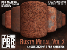 The PBR Lab - Rusty Metal Vol 2 Multipack