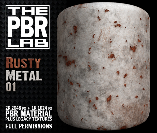 The PBR Lab - Rusty Metal 01