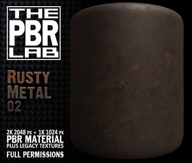 The PBR Lab - Rusty Metal 02