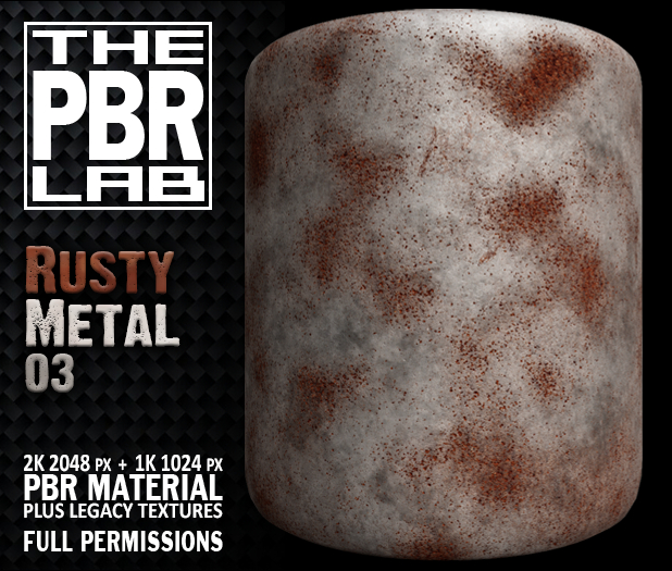 The PBR Lab - Rusty Metal 03