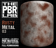 The PBR Lab - Rusty Metal 03