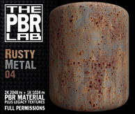 The PBR Lab - Rusty Metal 04