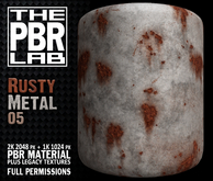 The PBR Lab - Rusty Metal 05