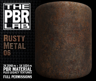 The PBR Lab - Rusty Metal 06