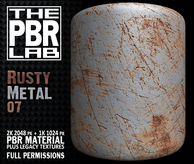 The PBR Lab - Rusty Metal 07