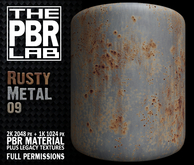 The PBR Lab - Rusty Metal 09