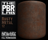 The PBR Lab - Rusty Metal 12