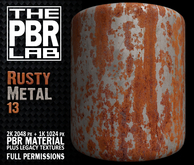 The PBR Lab - Rusty Metal 13