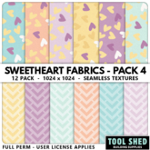 Tool Shed - Sweetheart Fabrics - Pack 4 - Spring Textures