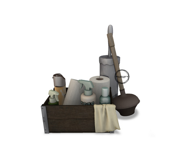 Second Spaces - Bathroom Clutter - clean up