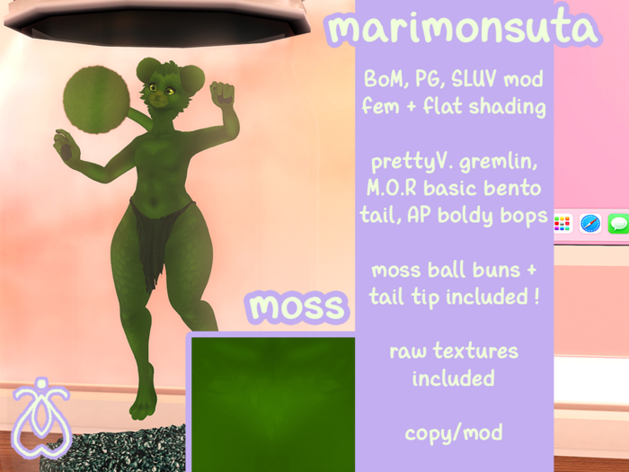 mothly. marimonsuta - moss