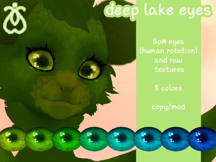 mothly. deep lake eyes