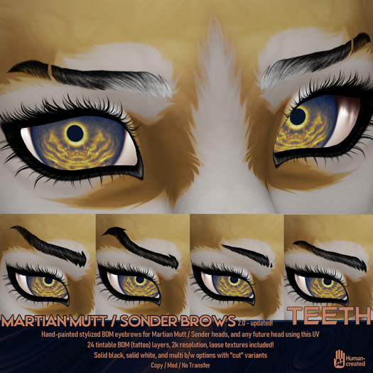 [T] // Martian Mutt / Sonder Brows 2.0