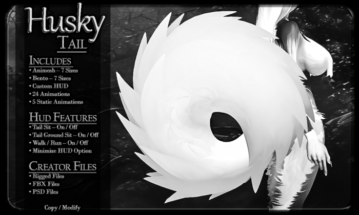 FK* Husky Tail ☾☾Demo☽☽