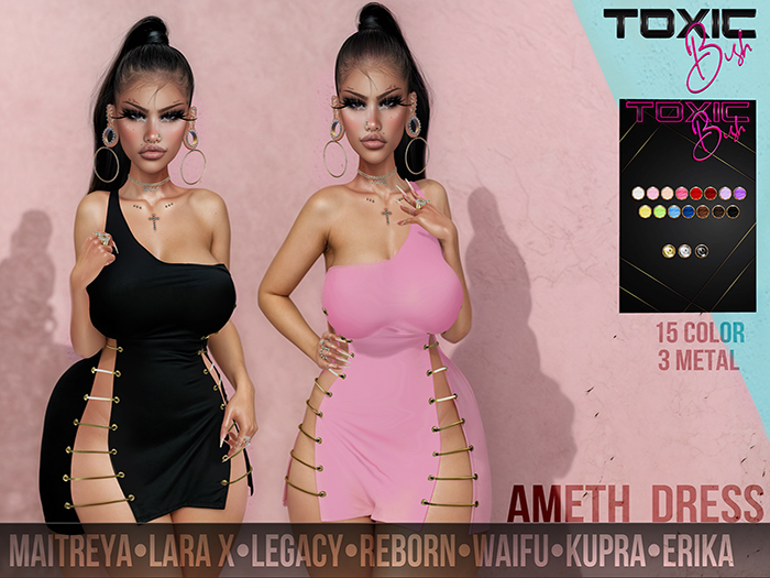 [TOXIC BISH] Ameth Dress @ HUD