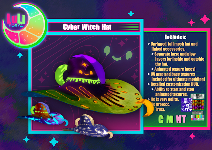 (LuLi) Cyber Witch Hat