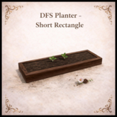 DFS Planter - Short Rectangle - ACTUAL ITEM