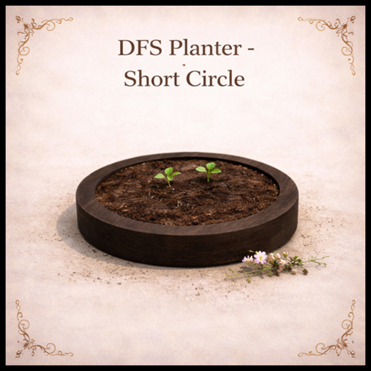 DFS Planter - Short Circle - ACTUAL ITEM