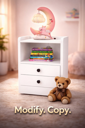 Little Me 4 nightstand crate