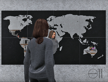 PBR Mirror World Map 