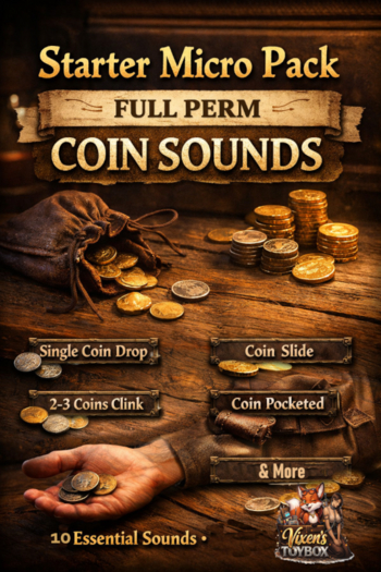 Starter Micro Pack - Full Perm Coin Sounds
